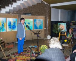 Personal exhibition at University Al.I.Cuza, Iași, 2015